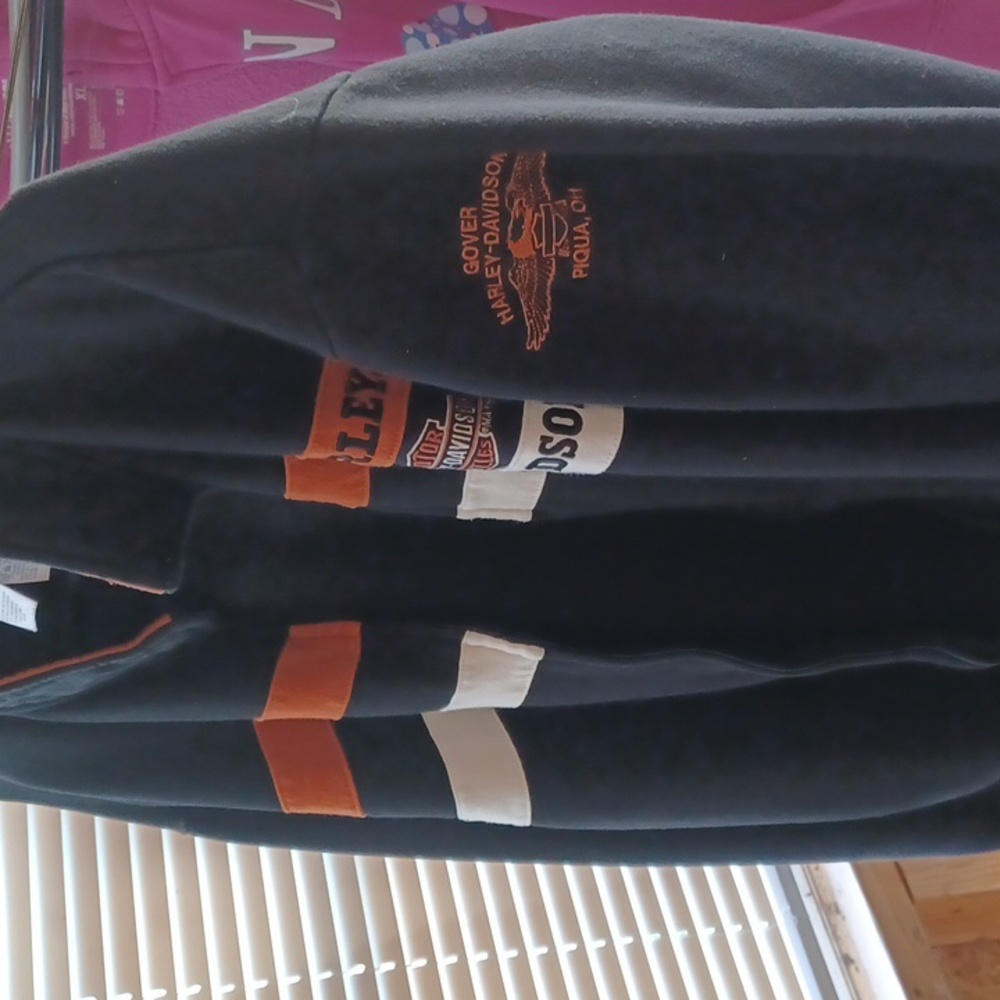 Harley Davidson zip up jacket